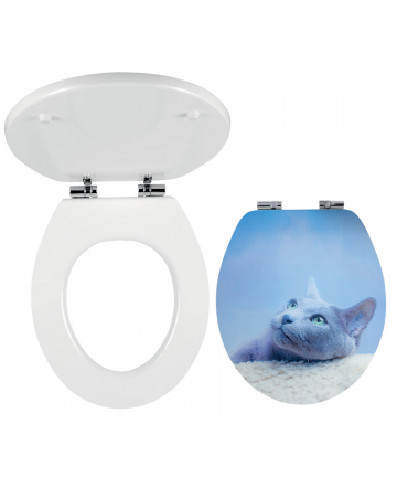 Capac WC cu imagine pisica -WC/SOFT3D -FERRO -Capace WC -239,99 lei -product_reduction_percent