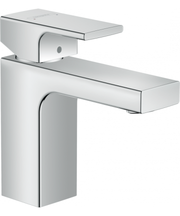 Baterie lavoar Hansgrohe Vernis Shape 100, ventil pop-up, crom 71561000 Hansgrohe Hansgrohe