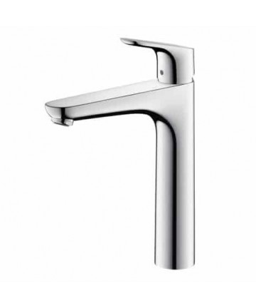 Baterie lavoar inalta Hansgrohe Focus 190, ventil pop-up, crom 31608000 Hansgrohe Hansgrohe
