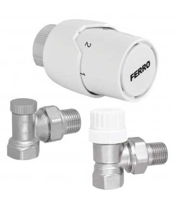 Set robineti radiator coltari ½ cu cap termostatic -ZTM21 -FERRO -Seturi termostatice -74,39 lei -product_reduction_percent